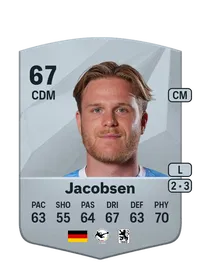 Thore Jacobsen Common 67 Overall Rating