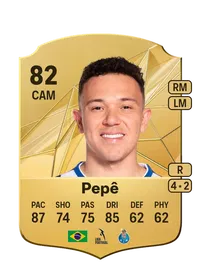 Pepê Rare 82 Overall Rating