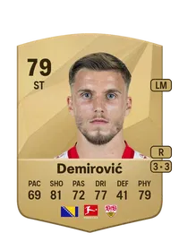 Ermedin Demirović Common 79 Overall Rating