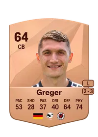 Christoph Greger Common 64 Overall Rating