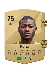 Aboubakary Koita Common 75 Overall Rating