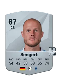 Marcel Seegert Common 67 Overall Rating