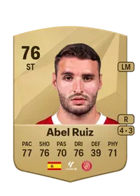 Abel Ruiz Common 76 Overall Rating