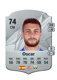 Óscar Rare 74 Overall Rating