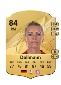 Linda Dallmann Rare 84 Overall Rating