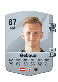 Christian Gebauer Common 67 Overall Rating