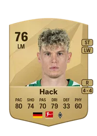 Robin Hack Common 76 Overall Rating