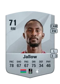 Ablie Jallow Common 71 Overall Rating