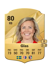 Hanna Glas Rare 80 Overall Rating