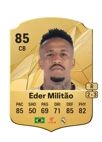 Éder Militão Rare 85 Overall Rating