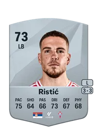 Mihailo Ristić Common 73 Overall Rating