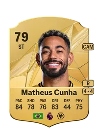 Matheus Cunha Rare 79 Overall Rating