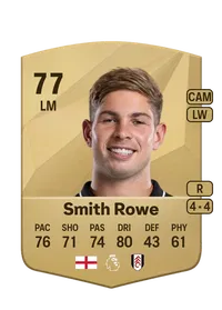 Emile Smith Rowe Common 77 Overall Rating