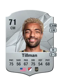 Timothy Tillman Rare 71 Overall Rating