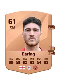 Jack Earing Common 61 Overall Rating