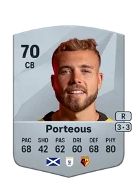 Ryan Porteous Common 70 Overall Rating