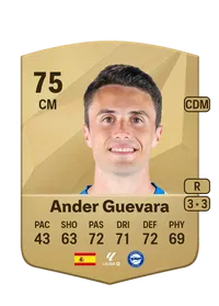 Ander Guevara Common 75 Overall Rating