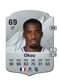 Teddy Okou Rare 69 Overall Rating