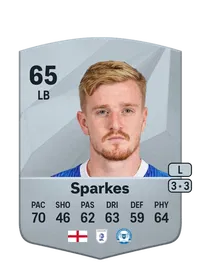 Jack Sparkes Common 65 Overall Rating