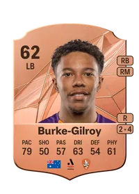 Antonee Burke-Gilroy Rare 62 Overall Rating