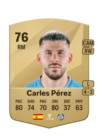 Carles Pérez Common 76 Overall Rating