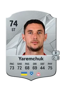 Roman Yaremchuk Rare 74 Overall Rating