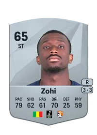 Kévin Zohi Common 65 Overall Rating