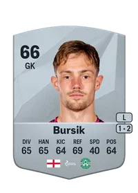 Josef Bursik Common 66 Overall Rating