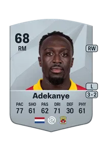 Bobby Adekanye Common 68 Overall Rating