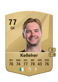 Caoimhin Kelleher Common 77 Overall Rating