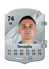 Nahuel Tenaglia Rare 74 Overall Rating