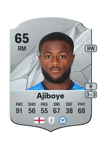 David Ajiboye Rare 65 Overall Rating