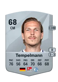 Lino Tempelmann Common 68 Overall Rating