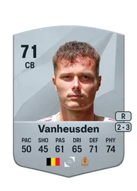 Zinho Vanheusden Common 71 Overall Rating