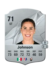 Katie Johnson Rare 71 Overall Rating