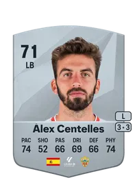 Álex Centelles Common 71 Overall Rating