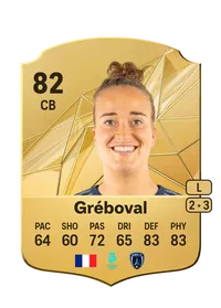 Théa Gréboval Rare 82 Overall Rating