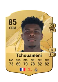 Aurélien Tchouaméni Rare 85 Overall Rating