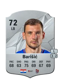 Borna Barišić Rare 72 Overall Rating