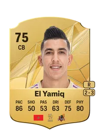 Jawad El Yamiq Rare 75 Overall Rating