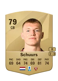 Perr Schuurs Common 79 Overall Rating