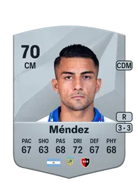 Juan Ignacio Méndez Common 70 Overall Rating