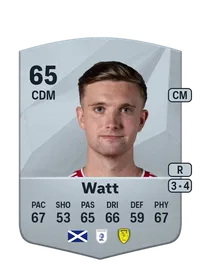 Elliot Watt Common 65 Overall Rating