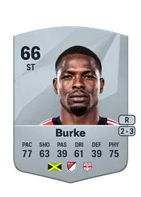 Cory Burke Common 66 Overall Rating