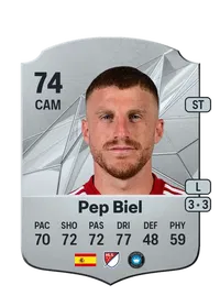 Pep Biel Rare 74 Overall Rating