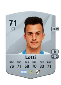 Augusto Lotti Common 71 Overall Rating