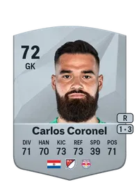 Carlos Coronel Common 72 Overall Rating