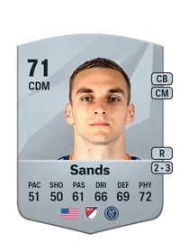 James Sands Common 71 Overall Rating