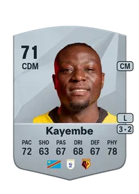 Edo Kayembe Common 71 Overall Rating