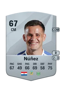 Cristian Núñez Common 67 Overall Rating